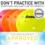 Franklin Sports Pickleball Net Set With Paddles + Balls - Outdoor Portable Pickleball Court Net - (2) Pickleball Paddles + (2) P