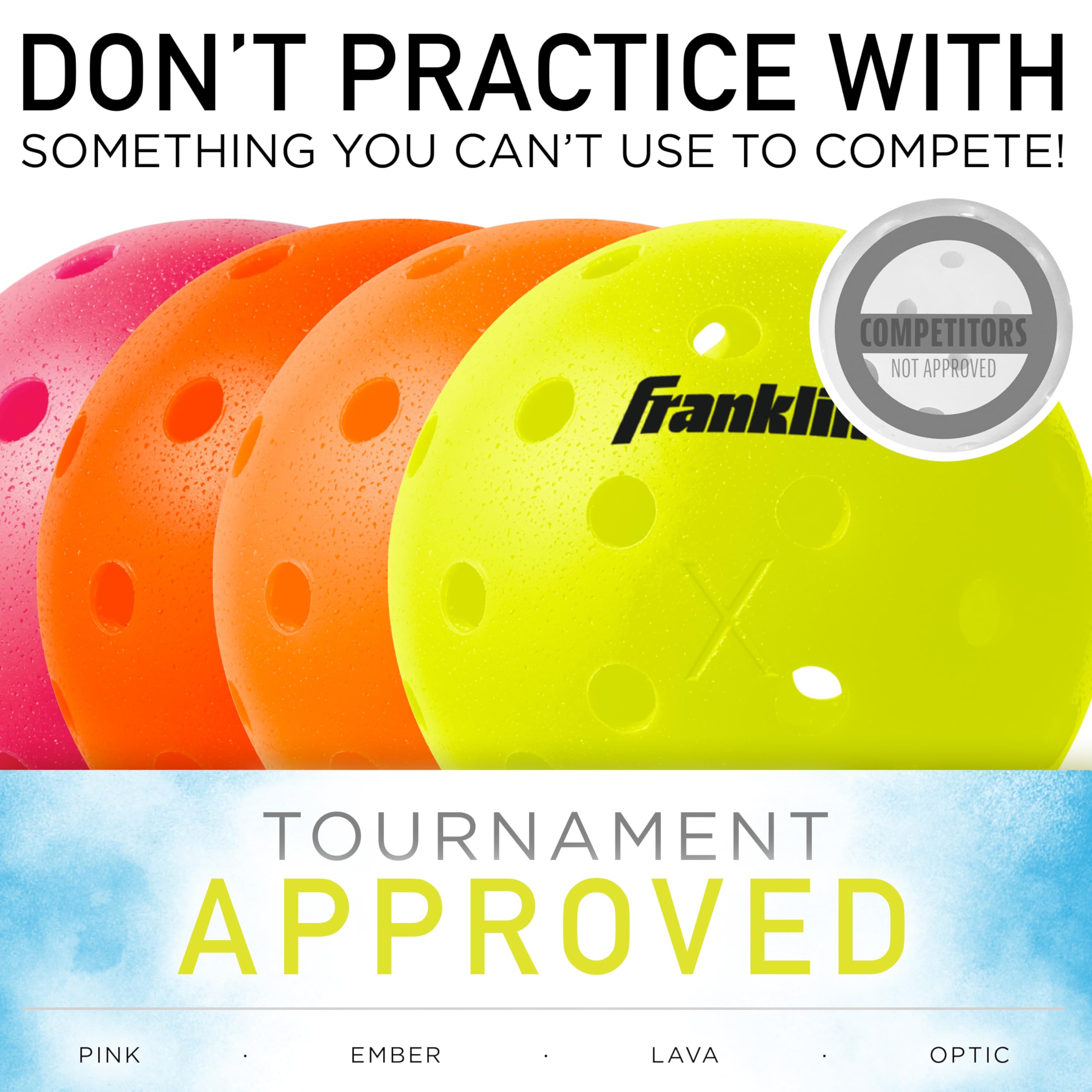 Franklin Sports Pickleball Net Set With Paddles + Balls - Outdoor Portable Pickleball Court Net - (2) Pickleball Paddles + (2) P