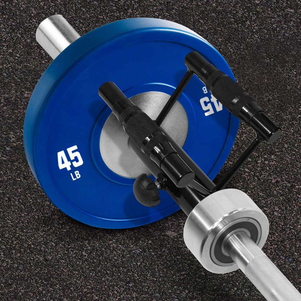 Yes4All Landmine Double D Row Handle/Landmine Handle Attachment With Textured Rubber Handles - Double D Landmine Handle Fits 2-I