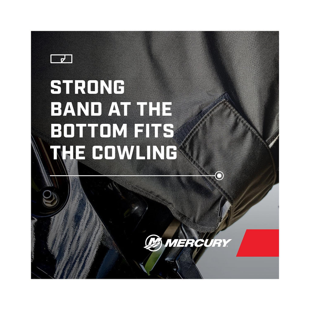 Mercury Tow N Stow Outboard Cover 600Hp Verado, White