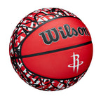 Wilson Nba Team Graffiti Basketball - Houston Rockets, Size 7-29.5''