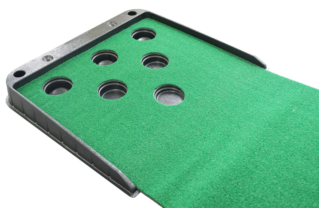 Signature Fitness Golf Pong Putting Game - Ultimate 2-On-2 Golf Putting Game For Parties And More, 6 Discs Included