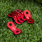 Satinior 20 Pieces Aluminum Alloy Guyline Cord Adjuster Tent Tensioners Rope Adjuster Tent Rope Adjusters For Outdoor Camping Hi