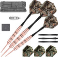 Fat Cat Realtree Hardwoods Hd Camo Steel Tip Darts With Storage/Travel Case, 23 Grams
