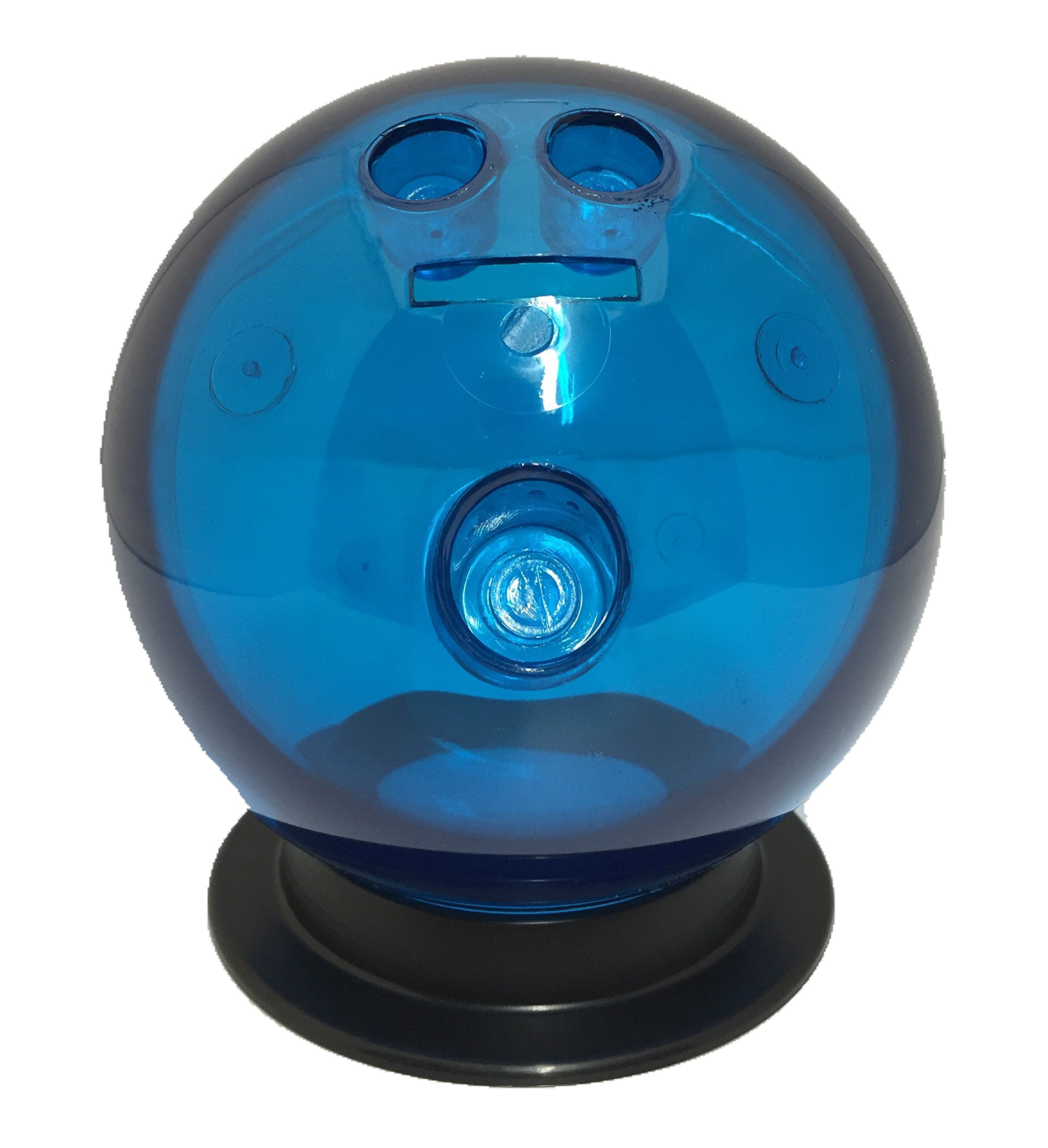 Large Bowling Ball Bank With Stand (Blue)