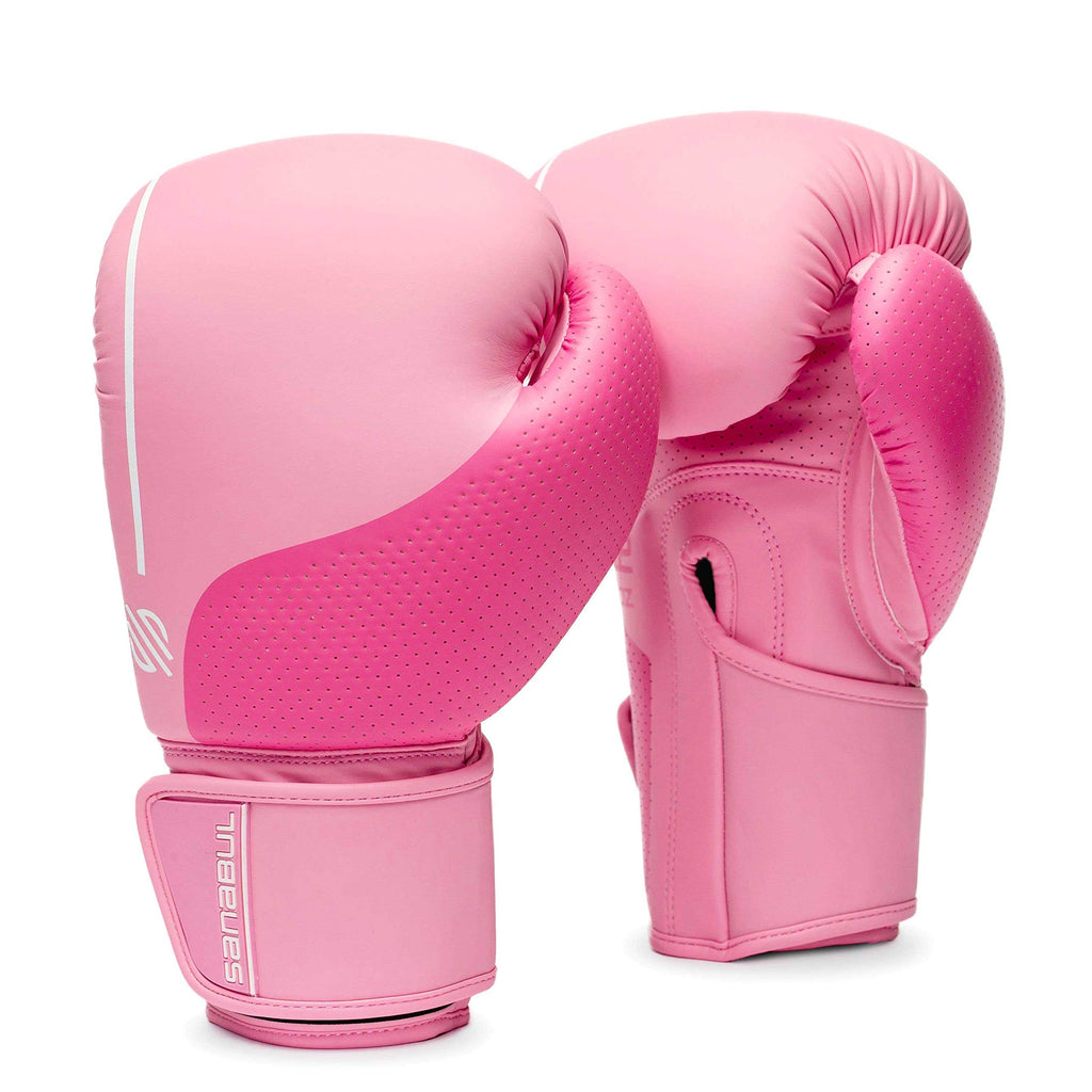 Sanabul Womens Easter Egg Boxing Gloves (Coral, 8 Oz)