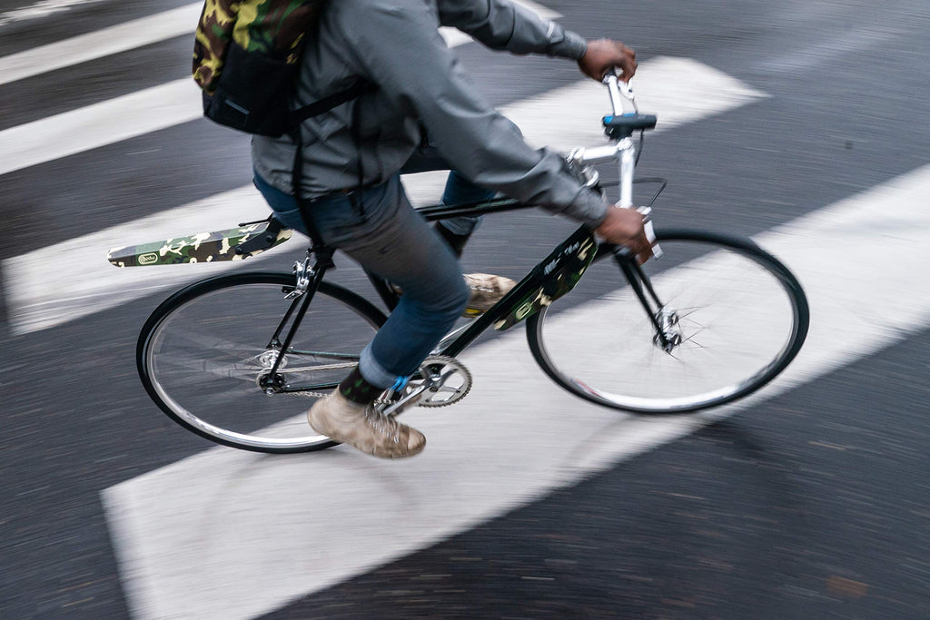 Portland Design Works | Origami Seatpost Fender, Camo, 17.5'' (360)