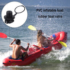 Alomejor Inflatable Boat Air Valve Screw 2Pcs Valve Air Valve Replacement For Inflatable Boat Jilong Fishing Boat Airbed Raft