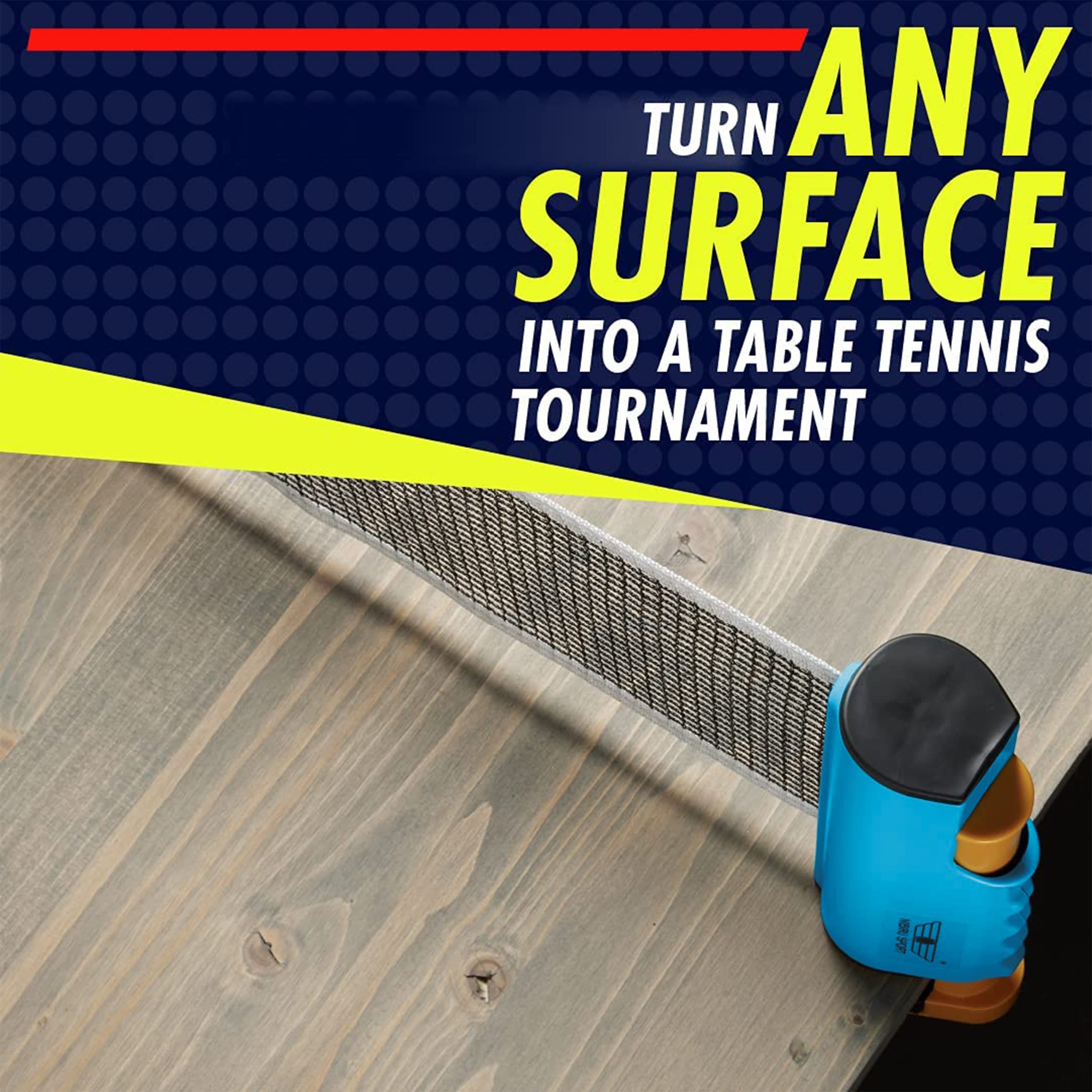 Nibiru Sport Ping Pong Paddles Set - Table Tennis Rackets And Balls, Retractable Net With Posts And Storage Case - Pingpong Padd