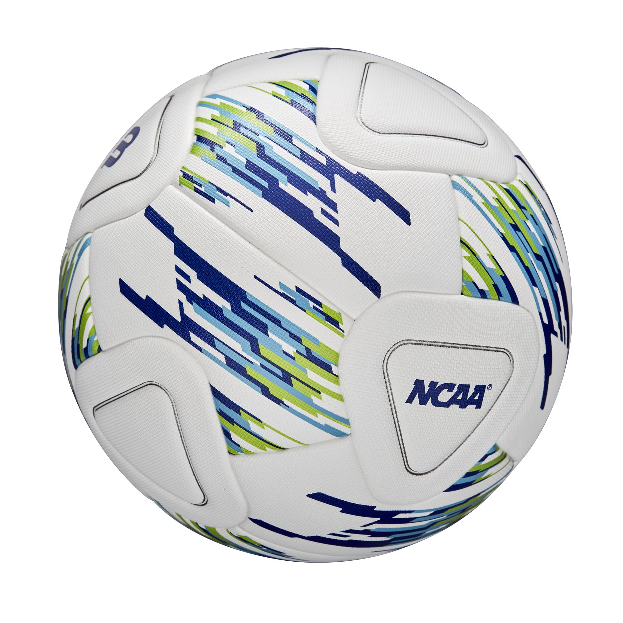 Wilson Ncaa Vanquish Match Soccer Ball - Size 4, White/Blue/Green