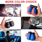 Offwego Mini Boxing Gloves Car Mirror Hanging Decor Interior Accessories - Red Mini Cute Glove Mother? Day Ornament Display For