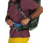 Osprey Talon 33L Mens Lightweight Hiking Backpack - Daypack for Travel & Camping, Phantom Grey/Dark Charcoal