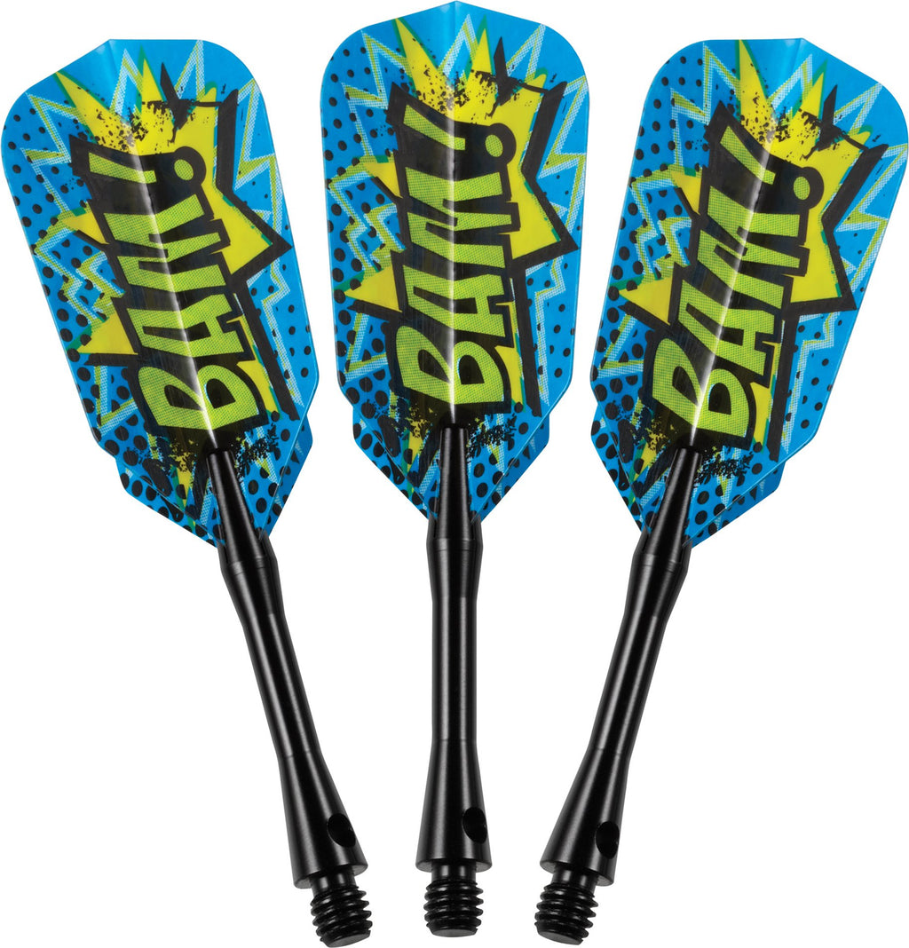 Viper Comix Soft Tip Darts: Bam (Blue), 18 Grams