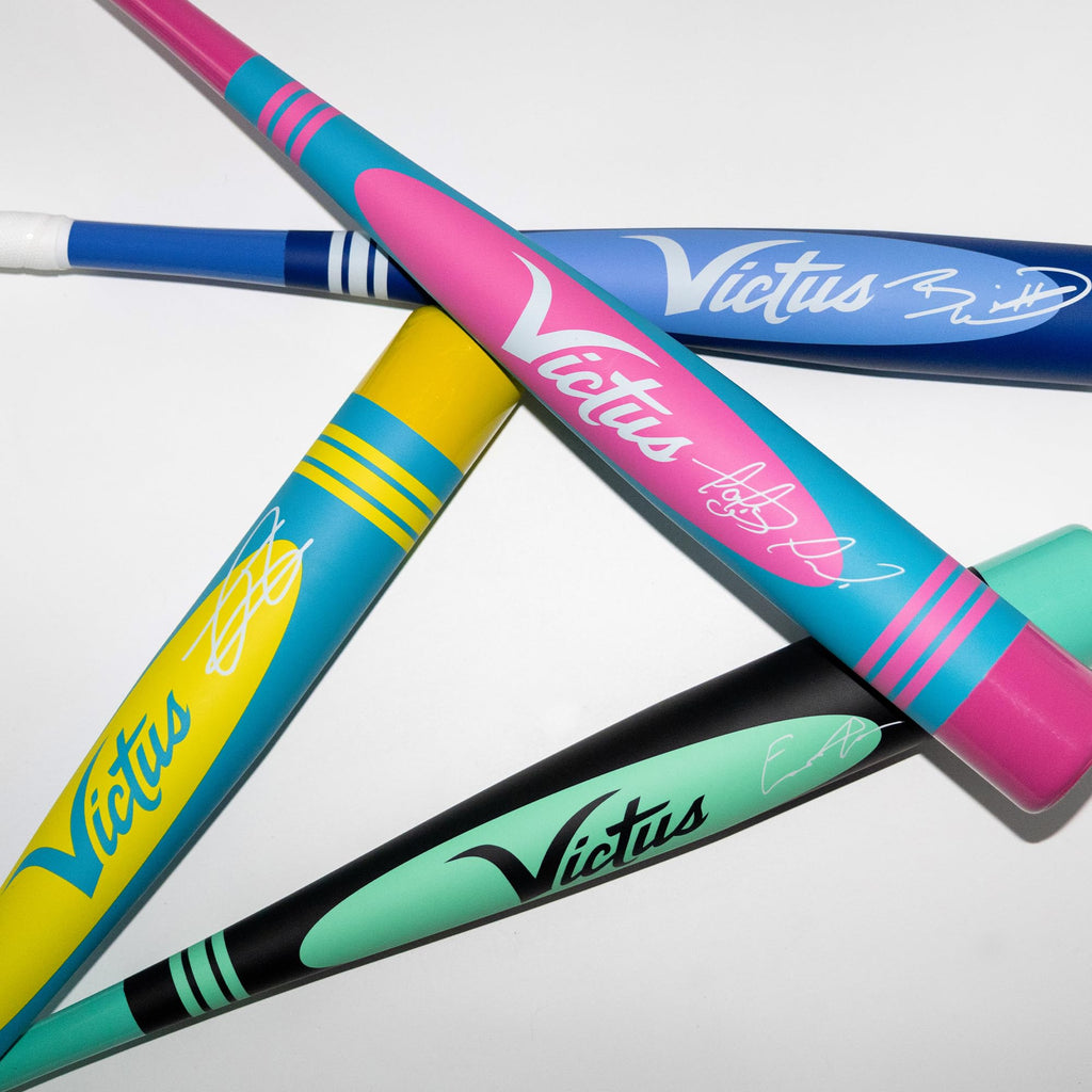 Vibe Pro-Crayon Alloy, USA Baseball, -10 Drop, 2 5/8 Barrel, Mid-Balanced, Tatis Pink, 30 / 20 oz