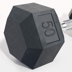 Lionscool Hex Dumbbell (50Lb Single)
