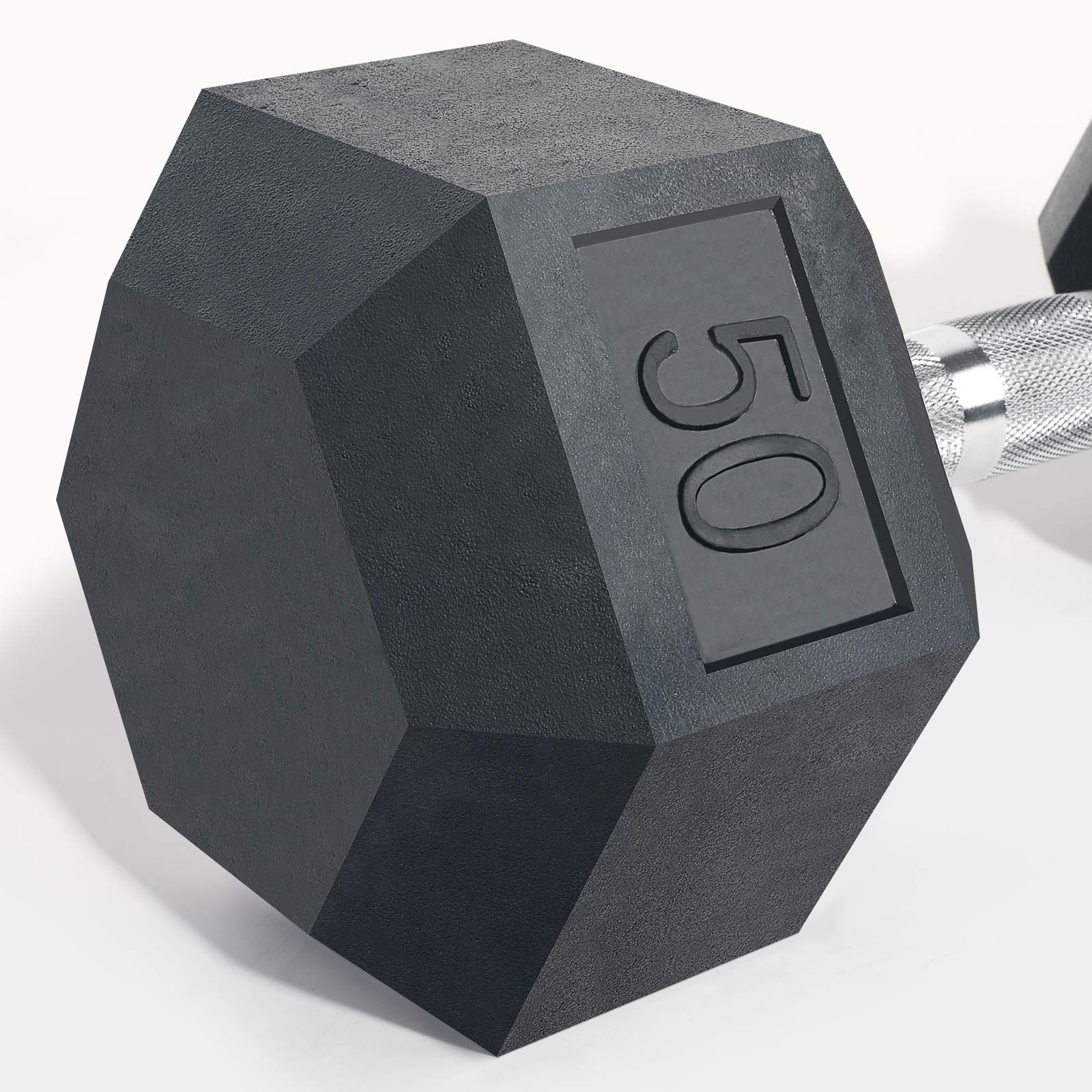 Lionscool Hex Dumbbell (50Lb Single)