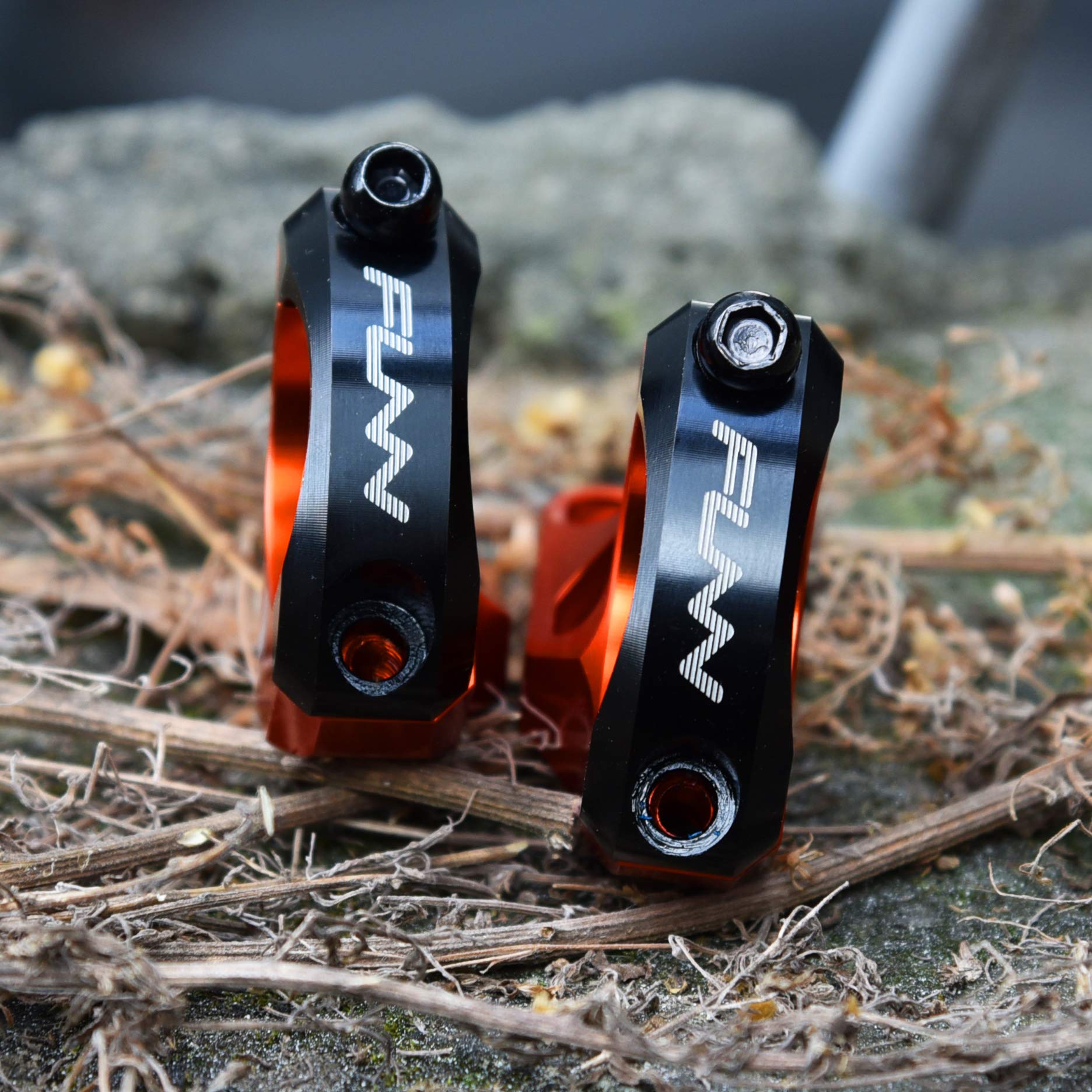 Funn Rsx Mountain Bike Direct Mount Bike Stem With 35Mm Bar Clamp, 2 Pieces Lightweight Split Design For Dual Crown Forks, Adjus