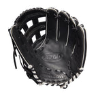 Wilson 2022 A700 12'' Fastpitch Infield Glove - Right Hand Throw, Black/White