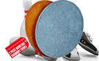 Strikeclub Bowling Ball Shammy Towel  Oval Shape Dual Sides Leather Bowling Towel  Easy Wipe Off Dirt & Oil To Boost Precision  