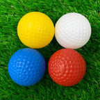 Kofull Golf Practice Ball, Hollow Golf Plastic Ball For Indoor Training -Pack Of 50Pcs (5 Colors Available)(Multicolor)