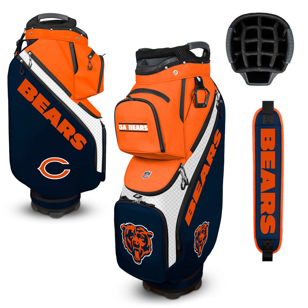 Team Effort Clubhouse Cooler Cart Bag NFL Chicago Bears