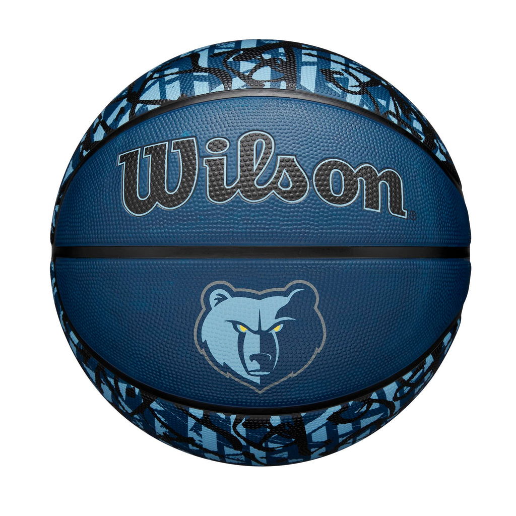 Wilson Nba Team Graffiti Basketball - Memphis Grizzlies, Size 7-29.5''