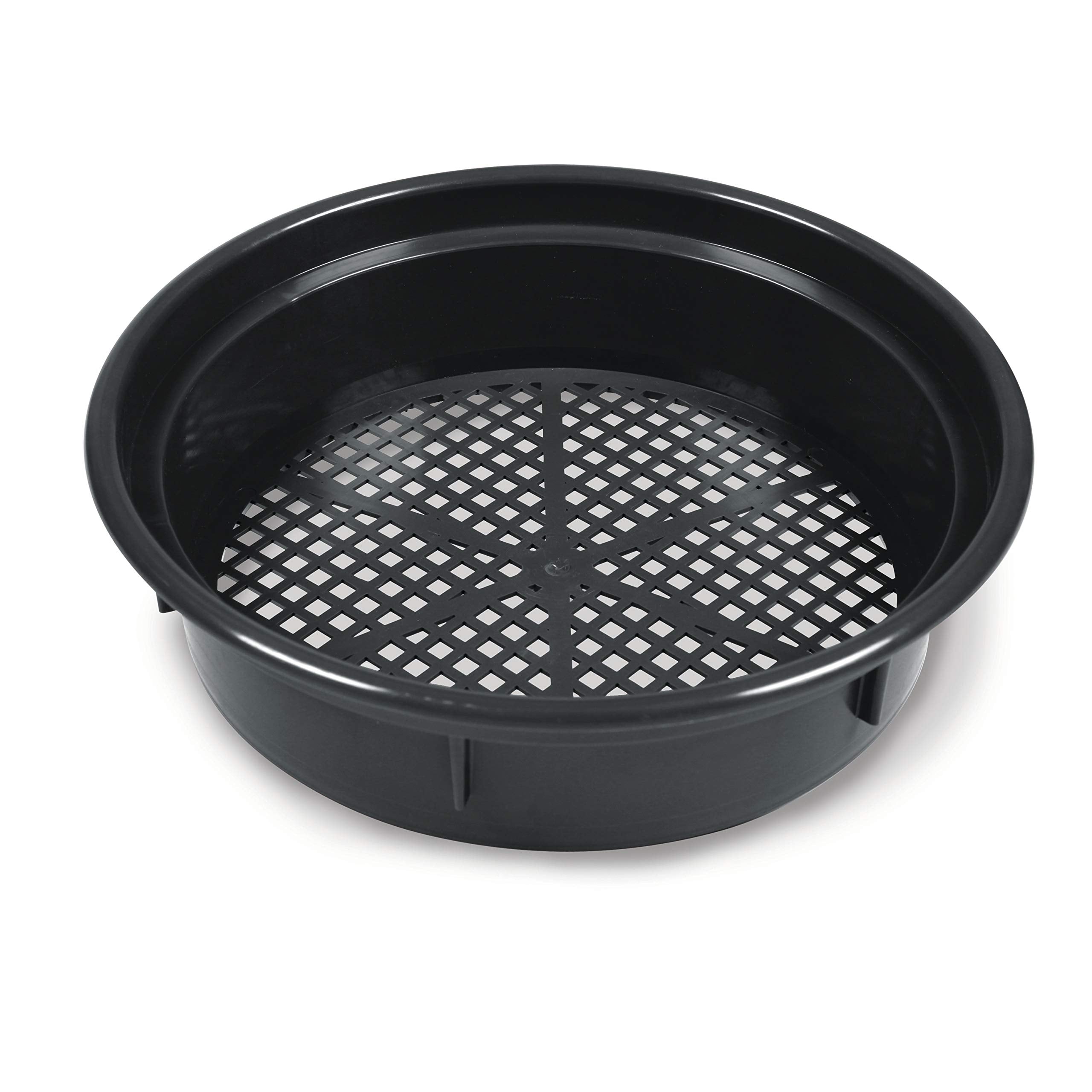 Stansport Gold Panning Classifier (605), Black, 13.1'' L X 13.1'' W X 3.35'' H