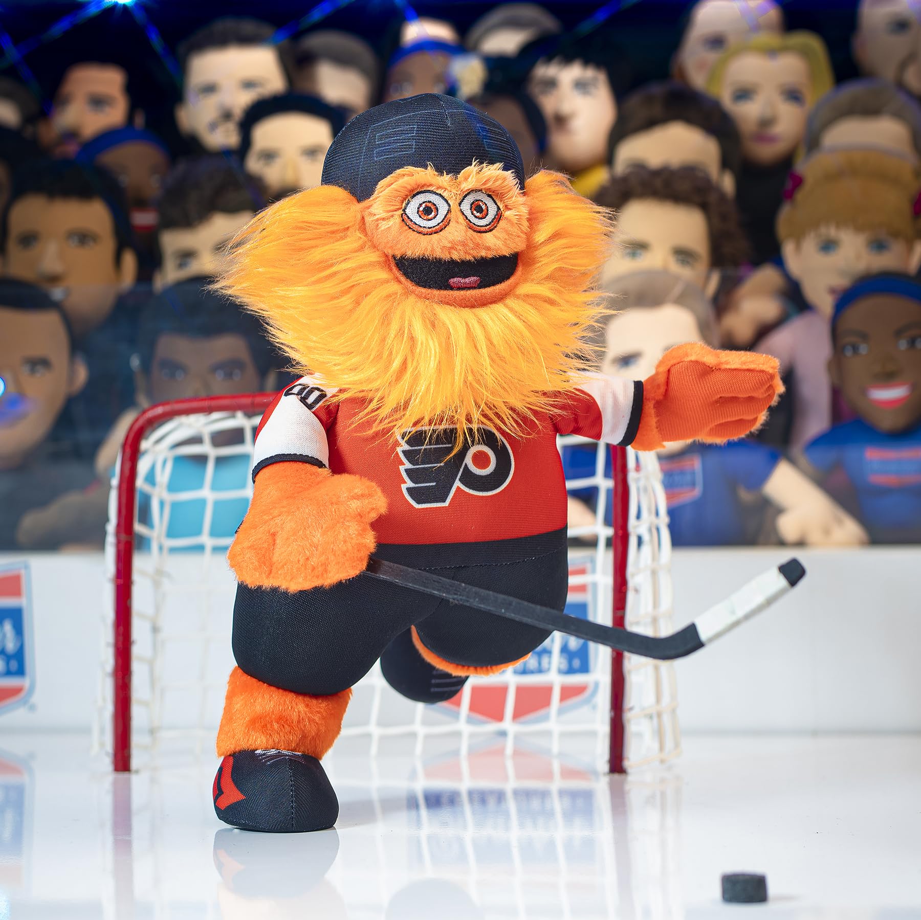 Bleacher Creatures Philadelphia Flyers Gritty 10 NHL Mascot Plush Figure - A Mascot for Play or Display