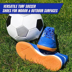 Valencia Indoor Soccer Shoes -Royal/White - Vizari Sports