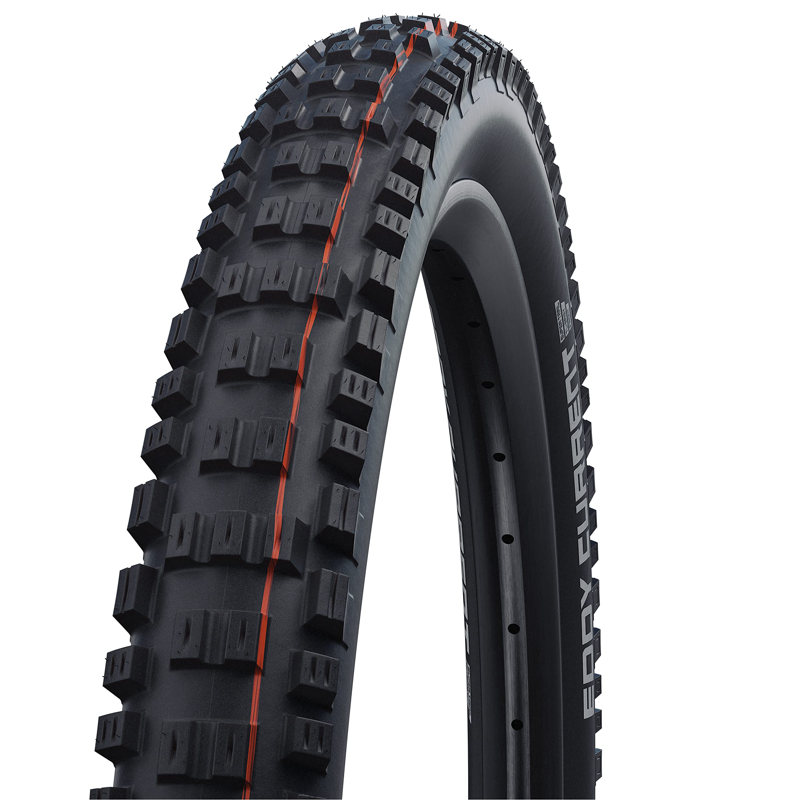 Schwalbe - Eddy Current E-Mtbmtb And Enduro Tubeless Folding Front Bike Tire  29 X 26  Evolution, Super Trail, Addix Soft  Black