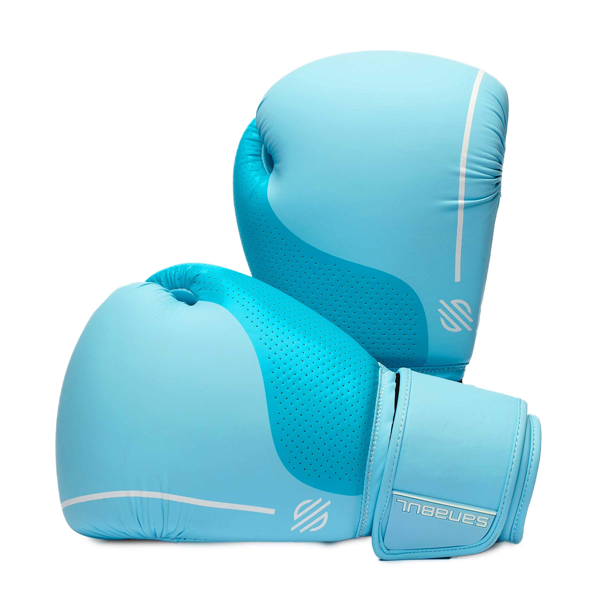 Sanabul Womens Easter Egg Boxing Gloves (Ice Blue, 8 Oz)