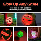Glowcity Glow In The Dark Football - Light Up, Youth Size Footballs For Kids - Led Lights And Pre-Installed Batteries Included