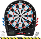 Viper Showdown Electronic Dartboard Sport Size Over 30 Games With 590 Options Automatic Scoring Lcd Display Missed-Dart Catch Ba