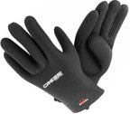 Cressi High Stretch Gloves, Black, 2.5 Mm, L