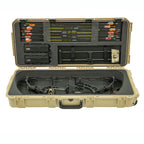 Skb Mathews Small Hard Shell Compound Bow And Arrow Case With Wheels, Desert Tan