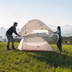 Naturehike Cloud-Up 2 Person Tent Lightweight Backpacking Tent With Footprint - Free Standing Ultralight Camping Hiking Backpack