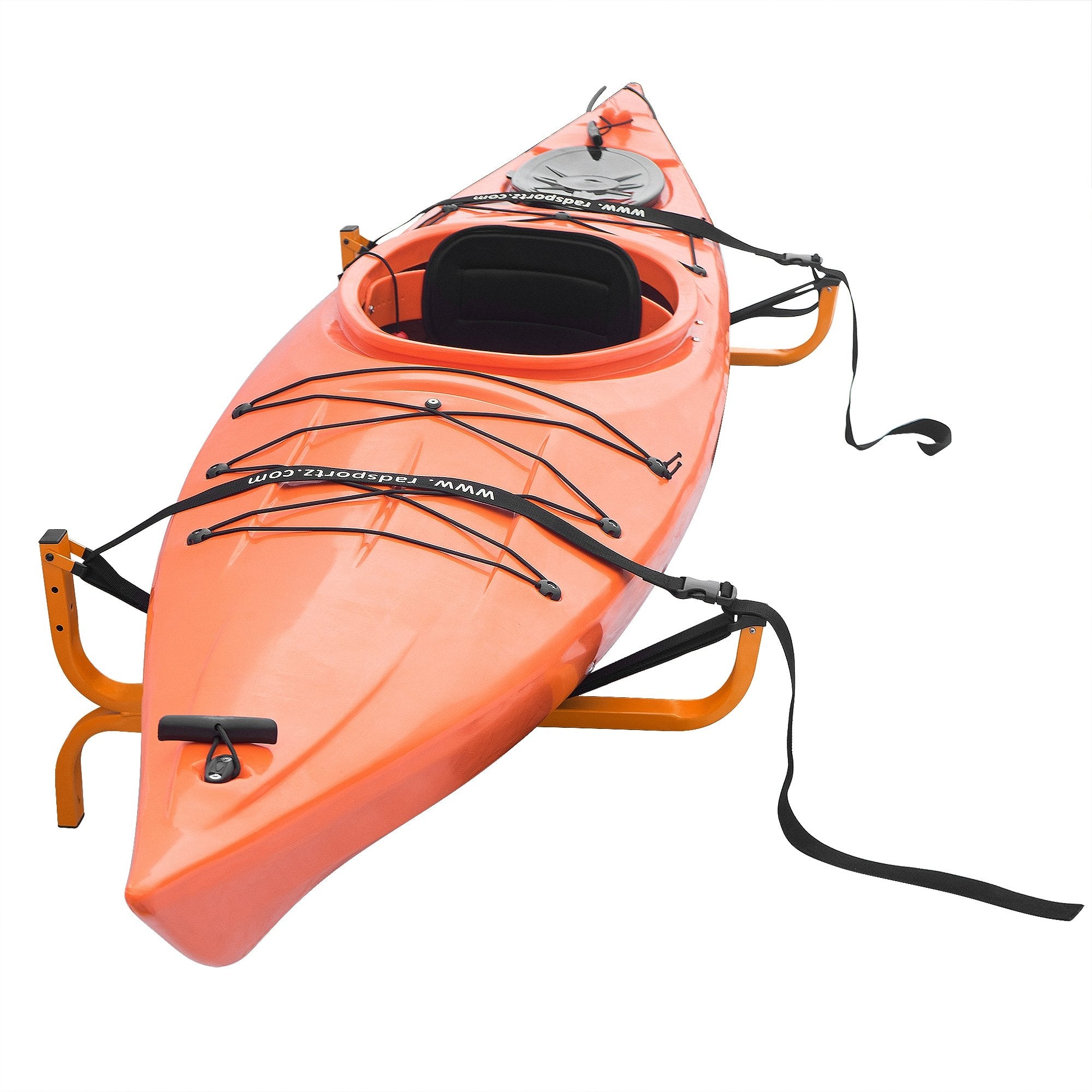 Rad Sportz Canoe Hanger Kayak Rack And Stand-Up Paddle Board Holder Yellow Holds Up To 110 Pounds
