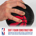 Franklin Sports Nba Toronto Raptors Mini Foam Basketball - Kids 5.5'' Inch Toy Basketball For Over The Door + Mini Indoor Hoops