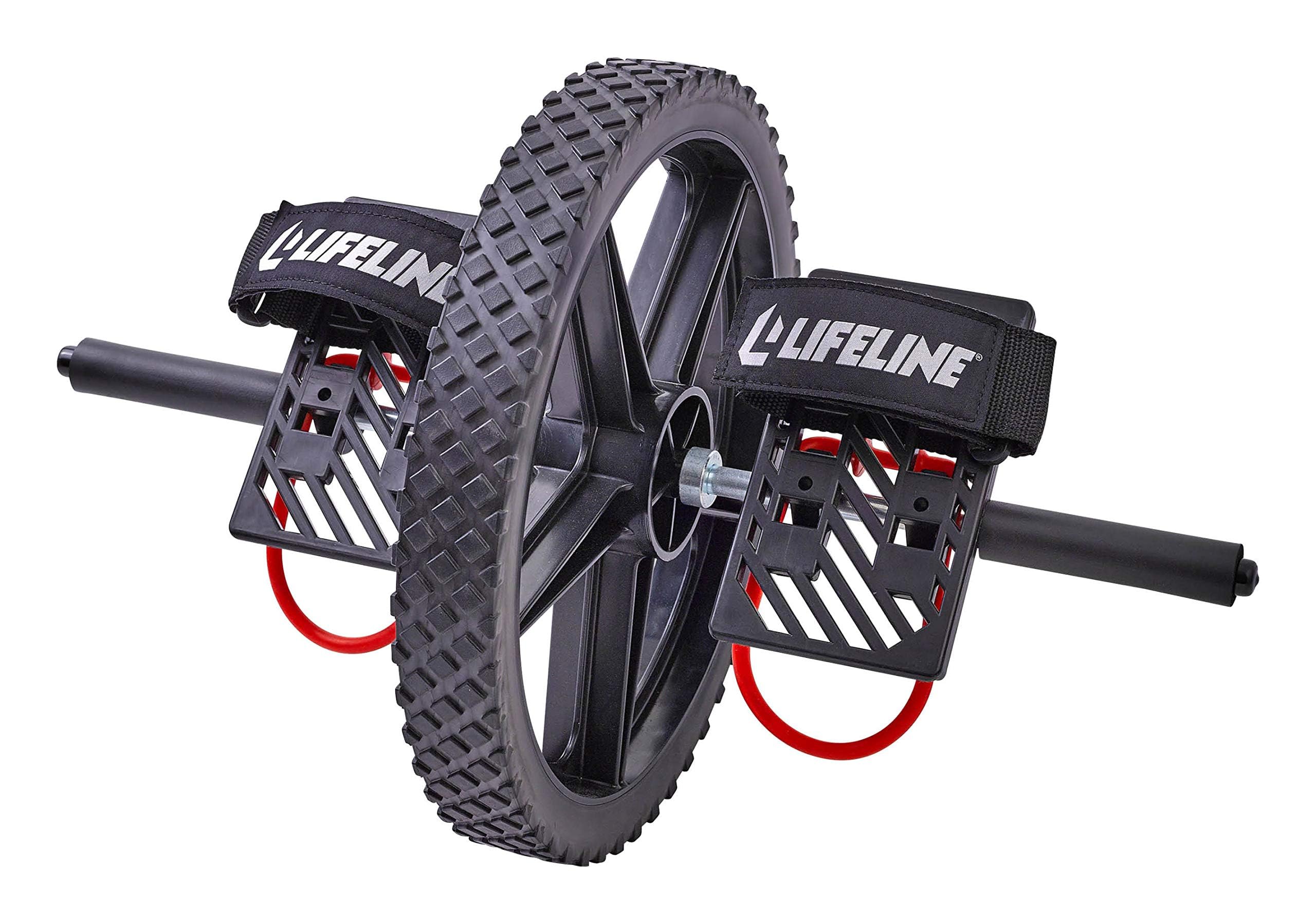 Lifeline Fitness Power Wheel Full Body Workout Ab Roller, Functional Full Body Ab Roller Wheel, Upper/Lower Body Workout, Home W