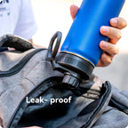 Prurex Spout Lid for Hydro Flask Wide Mouth Bottles | Replacement Lid Fits 12-64oz Models with 2.28 Opening | BPA-Free Sports Ac