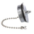 Seachoice Replacement Gas Fill Cap, Chrome-Plated Zamak