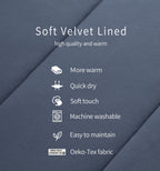 Litume Ultra Comfort Sleeping Bag 926G, 42-65F, Backpacking, Camping, Hiking, Travel, Family, With Stuff Sack, 3 Seasons, Velvet