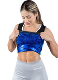 Kewlioo WomenS Heat Trapping Pullover Sweat Enhancing Vest (Black, S/M)