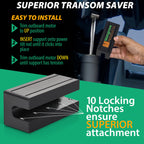 Mangrove Products: Boat Transom Saver, Outboard Motor Support, Single Ram Wedge, Boat Accessories, Transom Savers For Outboard M