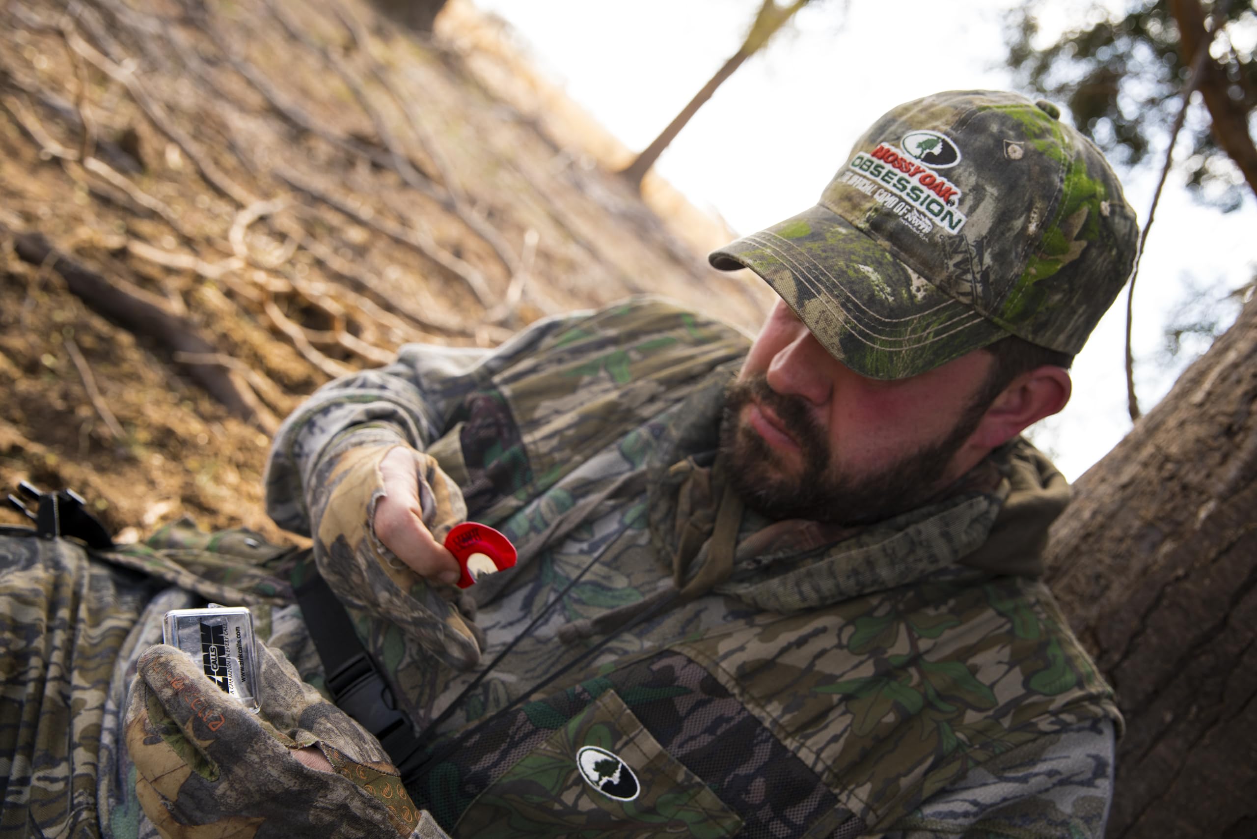 Plano Zink Signature Series V-Notch Waterfowl Marsh Field Forest Woods Stage Water Raspy Volume Coaxing Diaphragm Triple Reed Tu