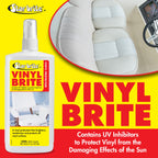Star Brite Vinyl Brite Protectant - Marine Grade Uv Protection, Restores Shine & Flexibility For Vinyl, Rubber, Plastic, Fibergl