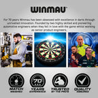 Winmau Michael Van Gerwen Mvg Steeltip Gift Set - 50 Piece Darts Set With 4 Sets Of Shafts, 4 Sets Of Flights Plus Accessories
