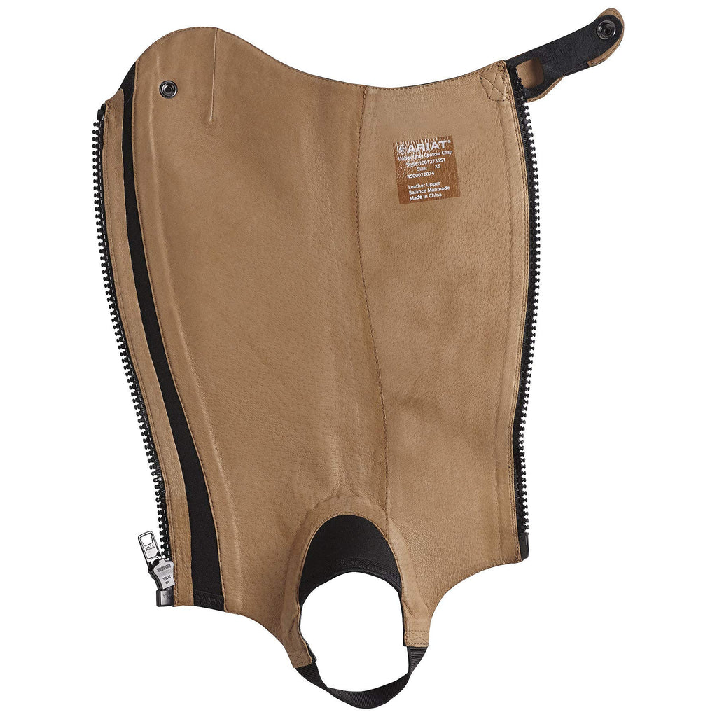 Ariat Close Contour Chap Half Chap Black Xl