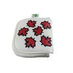 Foretra - Canada Maple Leaf - Golf Putter Headcover Quality Pu Leather Magnetic Closure For Square Mallet Style Putters Scotty C