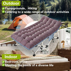 Xxl Camping Cot 2 Pack Oversized Folding Cot For Adults Cots For Sleeping With Mattress Heavy Duty Portable Camping Bed With Car